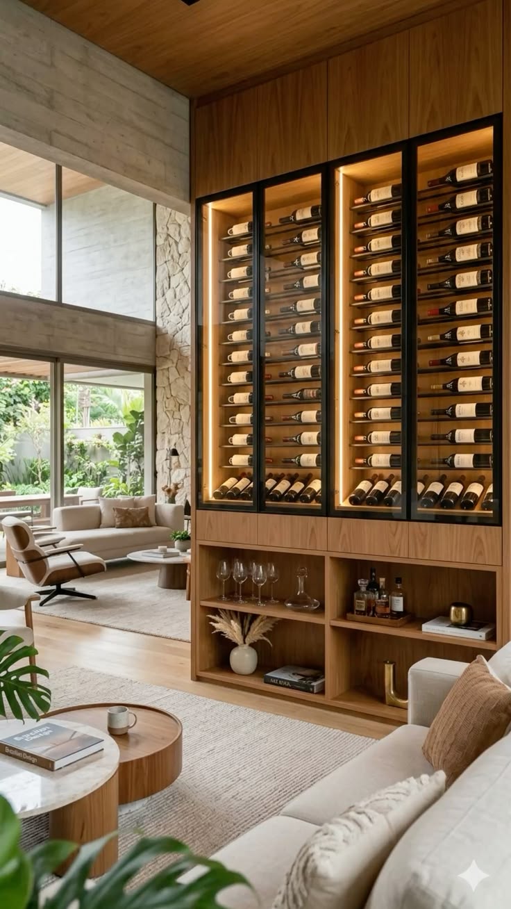 Adegas Residenciais Climatizadas: Design e Marcenaria de Luxo